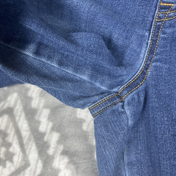 Spanx Flare Jeans Womens XL Regular Midnight Shade Stretch Denim Slimming - Picture 11 of 14